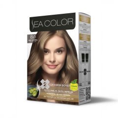 Sea Color Saç Boyası 8.0 - Açık Kumral