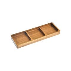 3 Bölmeli Akasya Çerezlik - 30x10