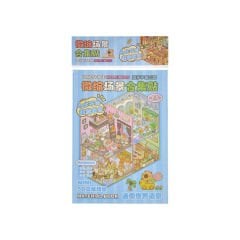 3D Kendin Yap Capybara Sticker