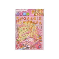 3D Kendin Yap Capybara Sticker