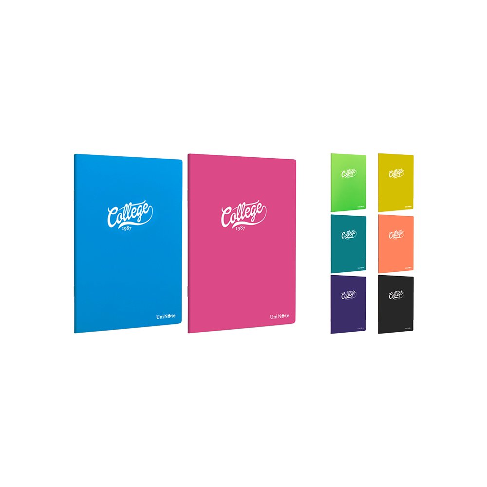 60 Yaprak PP Kapak A5 Defter Kareli