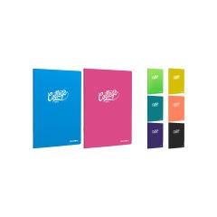 60 Yaprak PP Kapak A5 Defter Kareli