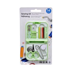 Mini Kutulu Dikiş Seti - 14 Parça Yeşil
