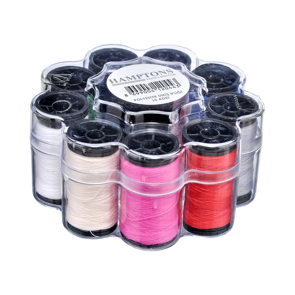 10'lu Dikiş İpliği Makara Set