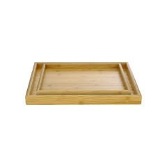 2'li Ahşap Tepsi- 35x25/40x30cm