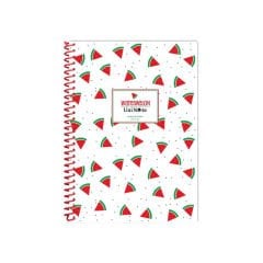 Spiralli 72 Yaprak PP Kapak A4 Defter Kareli