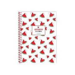 Spiralli 72 Yaprak PP Kapak A4 Defter Kareli