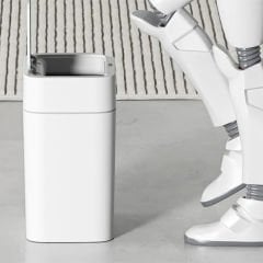 Sensörlü - Otomatik Açılıp Kapanan Çöp Kovası - 18 Litre - Follow Me