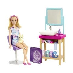 Barbie  Wellness Spa Günü Oyun Seti