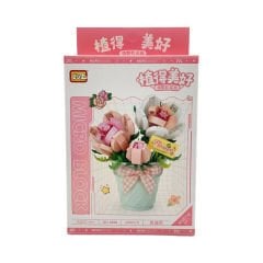 Yapboz Blok Saksı Çiçekleri - 230 Parça