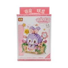 Yapboz Blok Mor Tavşan - 400 Parça