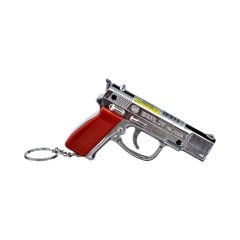 Lazerli Tabanca Figürlü Anahtarlık