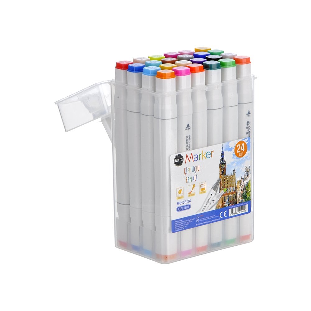 24'lü Çift Taraflı Marker