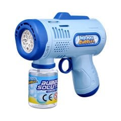 Işıklı Pilli Bubble Köpük Tabancası