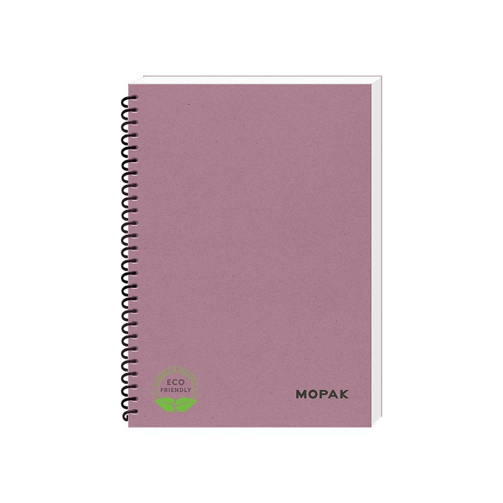 Spiralli 120 Yaprak A4 Defter Mopak Kareli