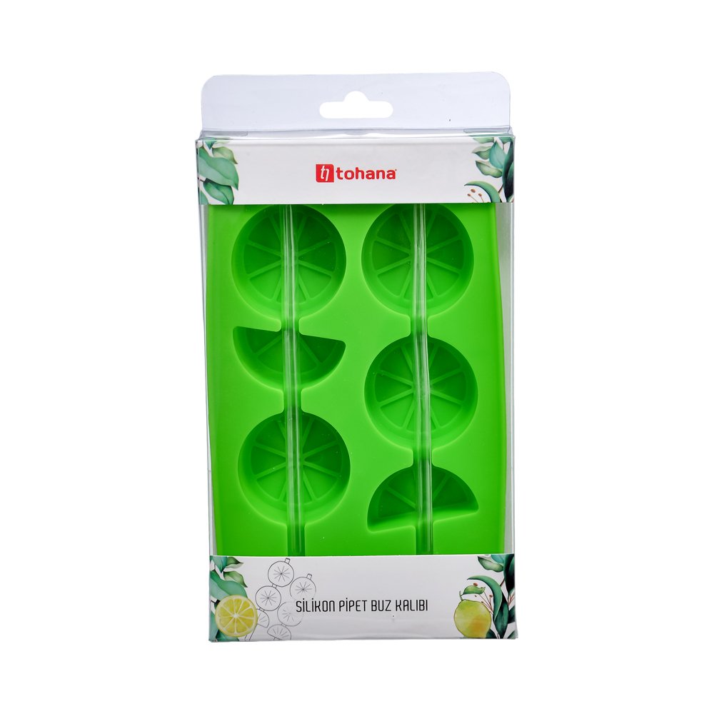 Pipetli Silikon Buz Kalıbı
