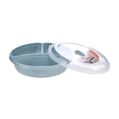 3 Bölmeli Plastik Saklama Kabı - 1,1 Litre