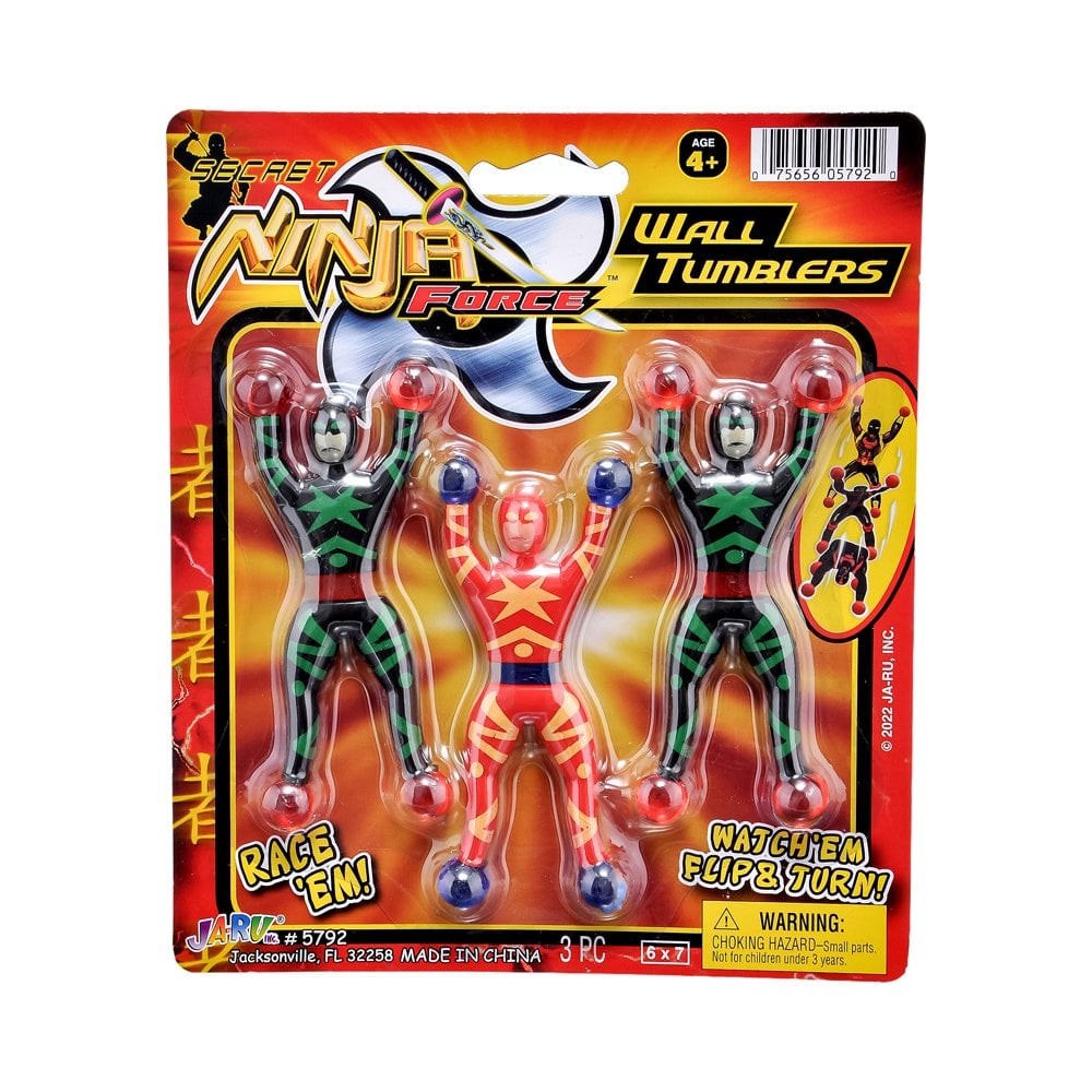 3'lü Duvara Yapışan Taklacı Ninja