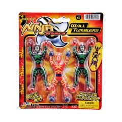 3'lü Duvara Yapışan Taklacı Ninja