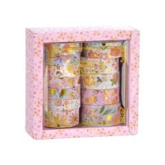 12 'li Desenli Yaldızlı Bant Seti