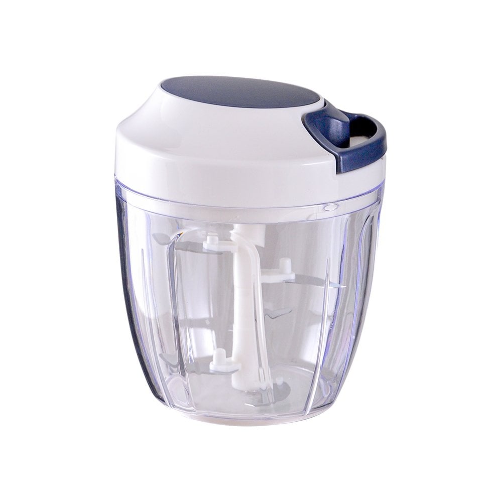 El Rondosu 900ML 5 Bıçak Beyaz/Lacivert