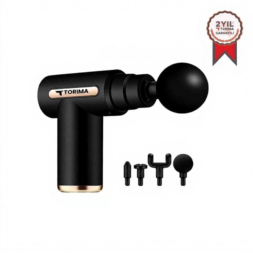 Şarjlı Titreşimli Masaj Tabancası - 30w - Bx720 - Torima