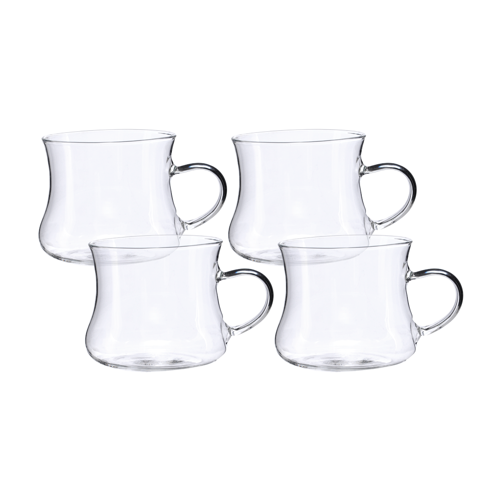 4'lü Cam Kupa - 240 ml