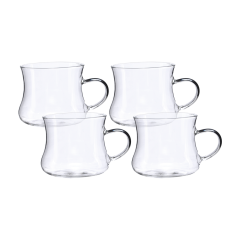 4'lü Cam Kupa - 240 ml