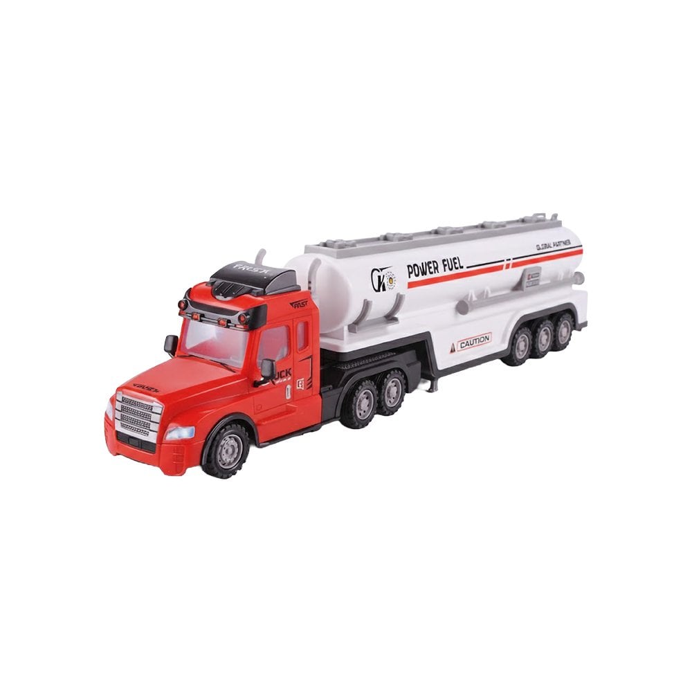 Kumandalı Işıklı Şarjlı Tır Tanker - 639A-1