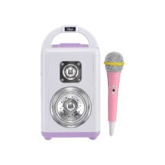 Mikrofonlu Müzik Kutusu - 6006 Pembe