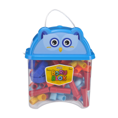 72 Parça Kutulu Boru Yapı Bloklar