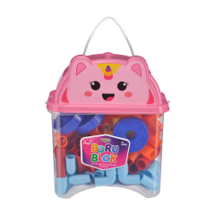 72 Parça Kutulu Boru Yapı Bloklar