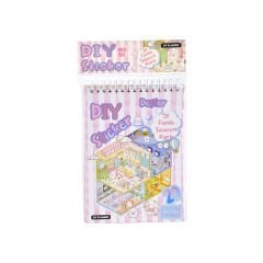 3D Sticker Defter - 21X14