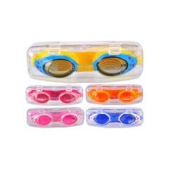 Antifog Çocuklar İçin Yüzücü Gözlüğü Silikon