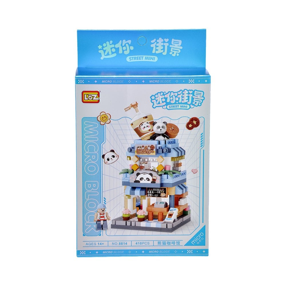 Yapboz Bloklar Panda Kafe - 410 Parça