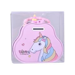 Kumbara Metal Unicorn Kilitli