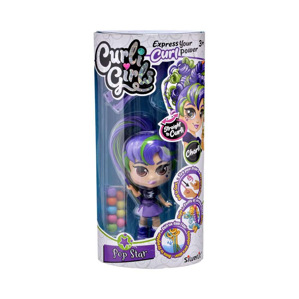 Silverlit Curli Girls Bebek - 15 cm Model 1