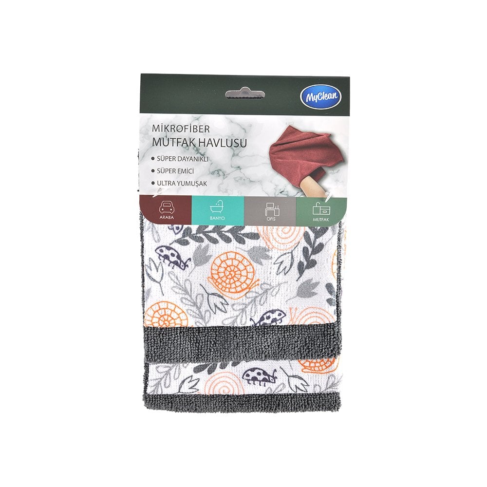 4'lü Microfiber Temizlik Bezi - 40x40