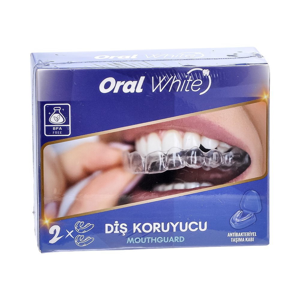 Oral White Silikon 2’li Dişlik