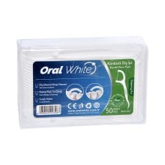 Oral White Cleaning Pro Diş İpi Naneli - 50 Adet