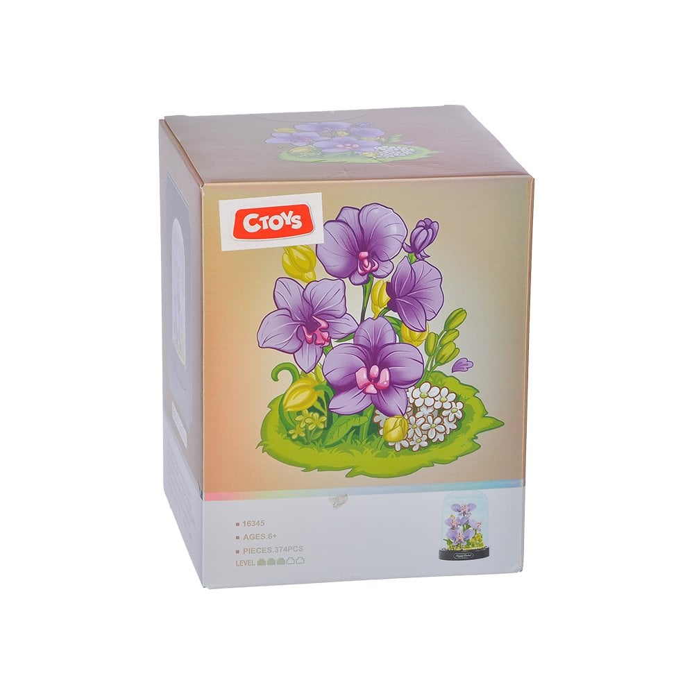 Fanuslu Yapboz Blok Çiçekler