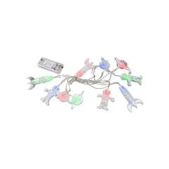 10'lu Led Aydınlatma - 2,2 Metre