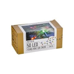 Renkli Yılbaşı Ağaç Işığı - 3 Metre