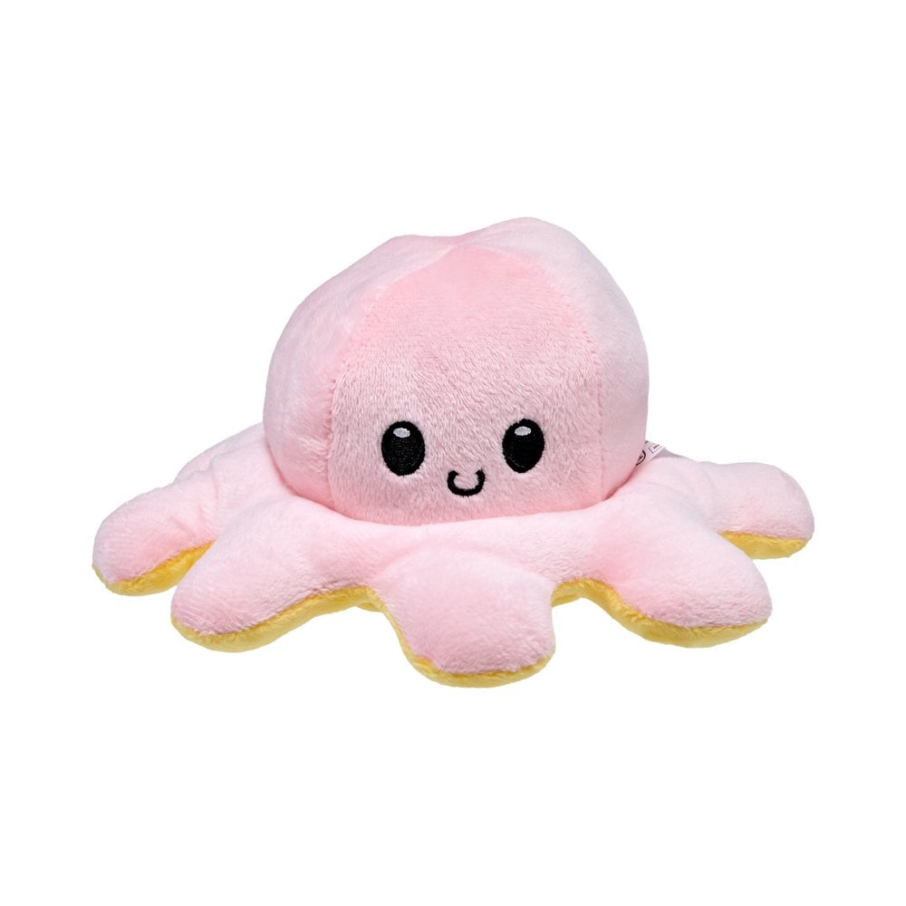 Çift Yüzlü Pelüş Ahtapot - 19 cm