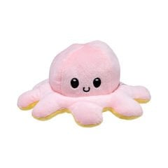 Çift Yüzlü Pelüş Ahtapot - 19 cm