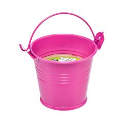 Saksılı Sinek Kovucu Mum - 6,5X6 cm Pembe