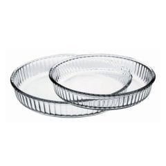 2'li Yuvarlak Borcam Fırın Tepsisi