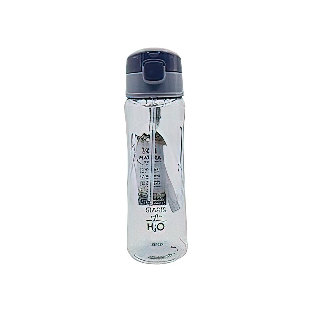 Pipetli Tritan Matara - 600 ml Siyah