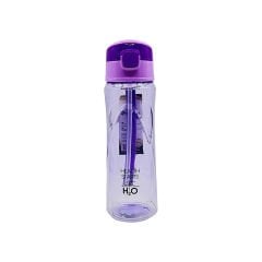 Pipetli Tritan Matara - 600 ml Mor