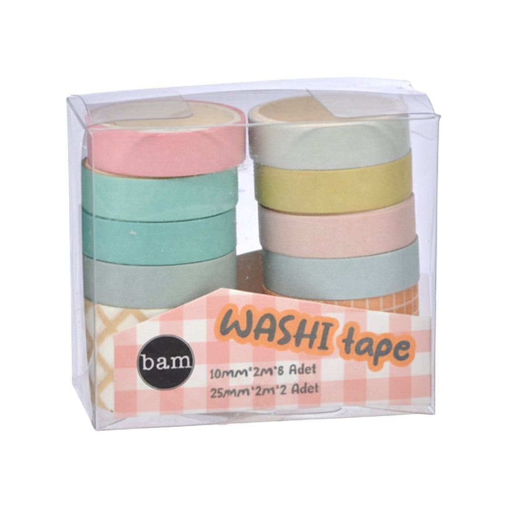 10'lu Desenli Bant Seti